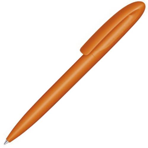 Climate neutral Skeye Bio Ballpens in Orange 021 with eco-friendly printing by Total Merchandise