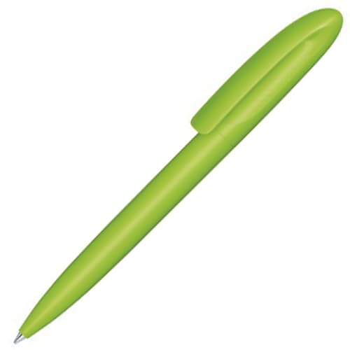 Custom printed Skeye Bio Ballpens in Light Green 376 with biobased printing by Total Merchandise