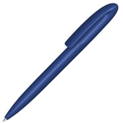 Eco-friendly Skeye Bio Ballpens in Fresh Blue 279 with company logo by Total Merchandise