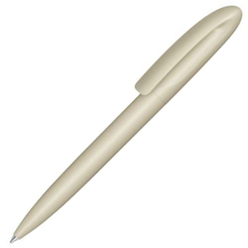 Promotional Skeye Bio Ballpens in Warm Grey 3 with eco-friendly printing by Total Merchandise