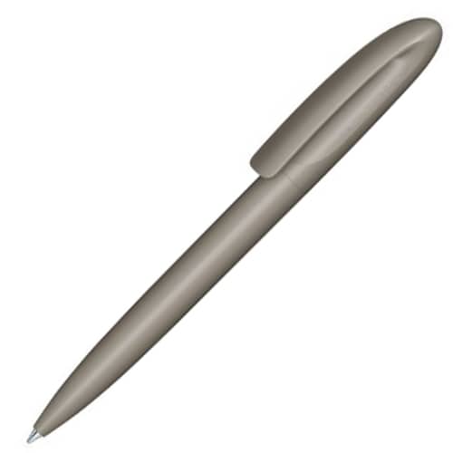 Printed Skeye Bio Ballpens in Warm Grey 10 with biobased logo printing by Total Merchandise