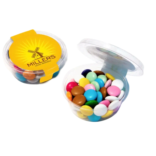 Branded Midi Chocolate Beanies Eco Pots With A Fully Printed Design From Total Merchandise
