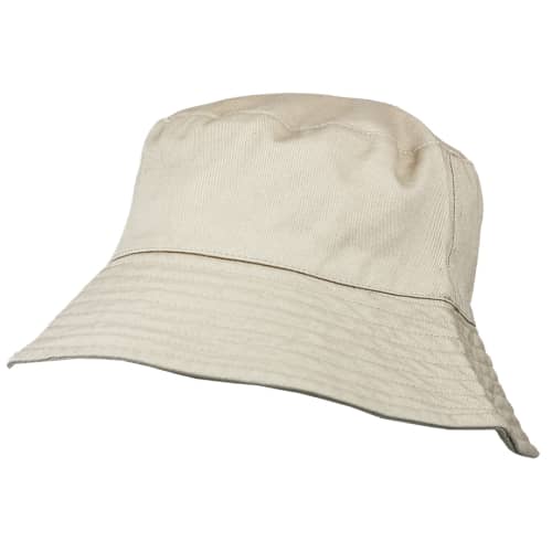 Promotional Cotton Bucket Hats in Natural colour by Total Merchandise