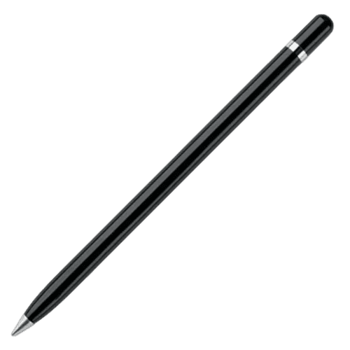Custom printed Aluminium Inkless Pen in Black that you can engrave with your company logo