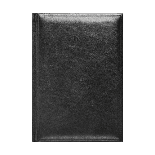 A5 Colombia Cream Daily Diary in Black