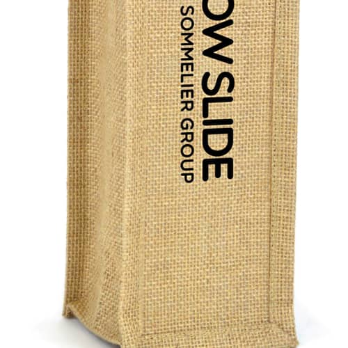 Jute Wine Bottle Bag