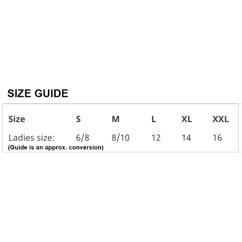 Size Guide for Gildan Women's SoftStyle Cotton Polo Shirts