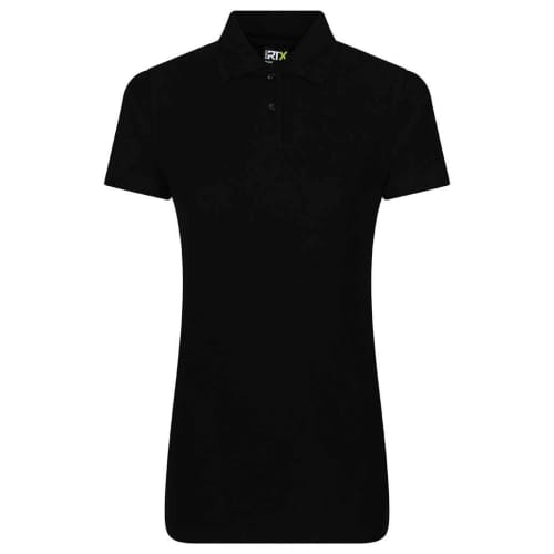 Promotional RTX Pro Women's Workwear Polo Shirts in Black from Total Merchandise