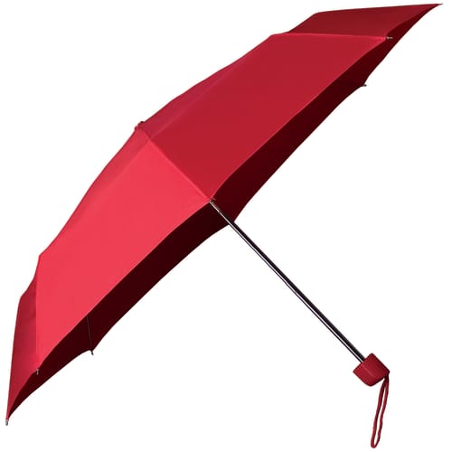 UK Express Printed Value Supermini Telescopic Umbrella in Red from Total Merchandise