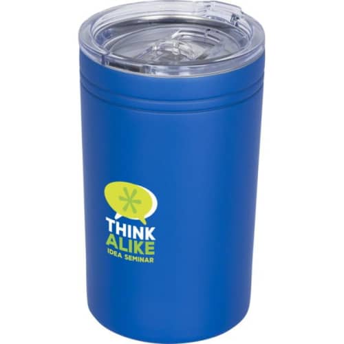 Promotional Printed Pika 330ml Vacuum Insulated Tumbler in Royal Blue from Total Merhandise