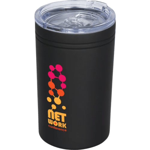 Custom Printed  Pika 330ml Vacuum Insulated Tumbler in Black from Total Merchandise