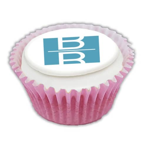 Promotional Cupcakes in Pink Wrappers from Total Merchandise