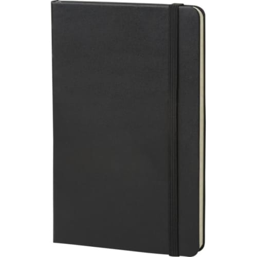 Promotional Large Moleskin Classic Plain Hard Cover Notebook with a design from Total Merchandise