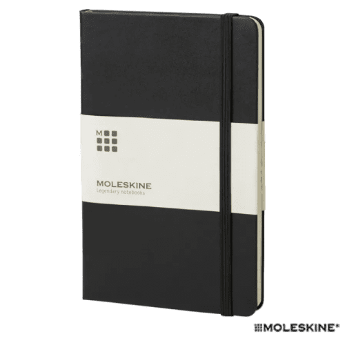 Promotional Large Moleskin Classic Plain Hard Cover Notebook with a design from Total Merchandise