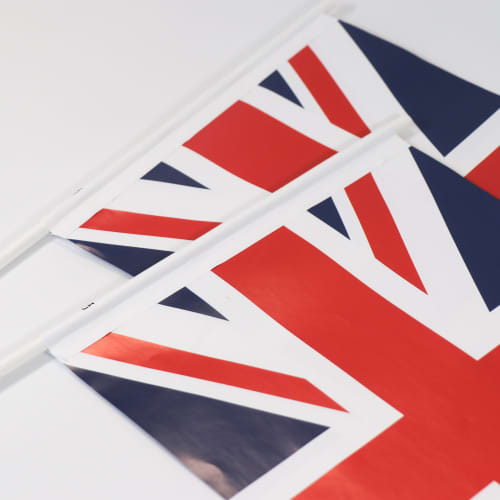 A4 Paper Flag with Paper Stick