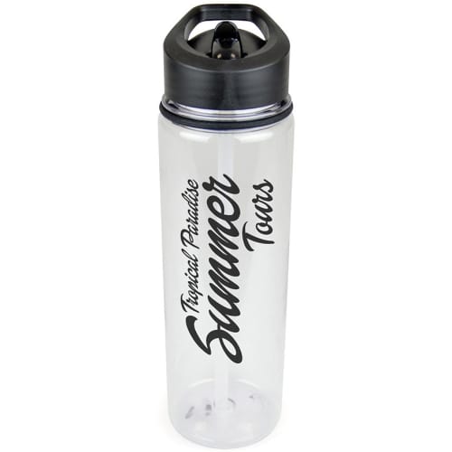 Custom Branded 725ml Evander PET Drinks Bottle With A Printed Design From Total Merchandise