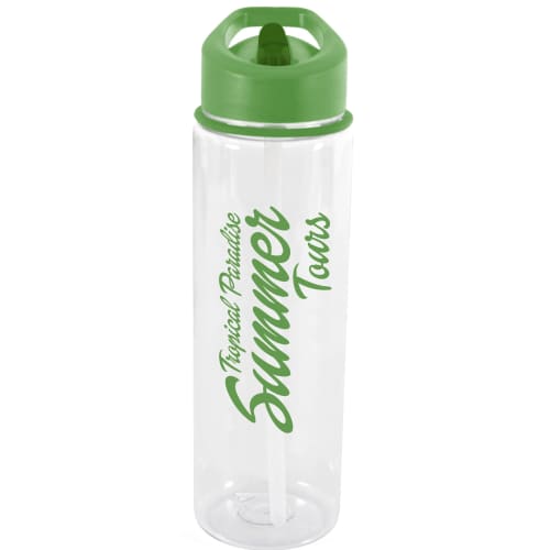 Custom Branded 725ml Evander PET Drinks Bottle With A Printed Design From Total Merchandise