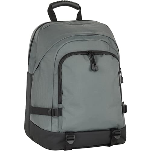 Recycled rPET Faversham Laptop Backpacks in Grey