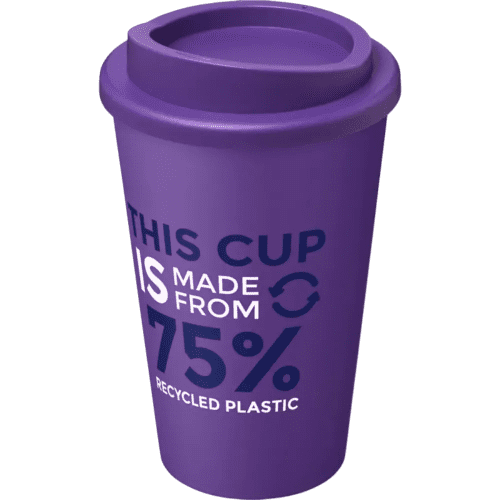 Americano Eco Part Recycled Coffee Cups in Purple/Purple