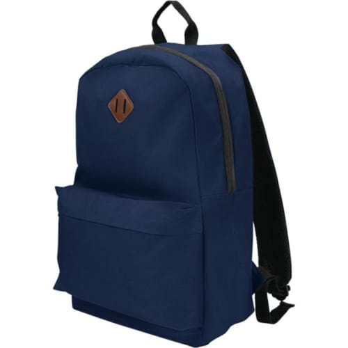 Custom-branded Sratta 15" Laptop Backpacks with a design from Total Merchandise - Navy