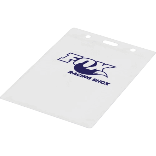Logo Branded Lorenzo PVC Badge Holder with A printed Design From Total Merchandise