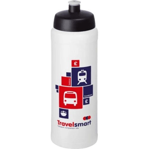 Promotional 750ml Baseline Plus Grip Sports Bottles with Sports Lid from Total Merchandise
