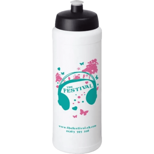 Logo branded 750ml Baseline Plus Grip Sports Bottle With Sports Lids from Total Merchandise