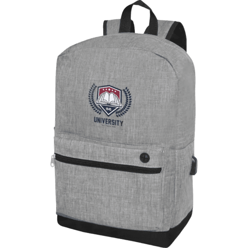 Custom Branded Hoss 15.6" Business Laptop Backpack with a printed design from Total Merchandise
