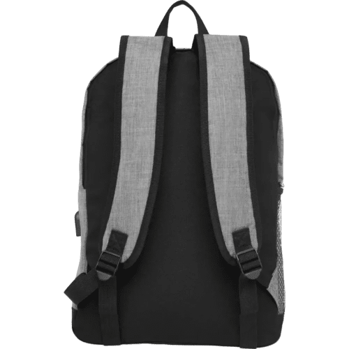 An image showing the back of the Hoss 15.6" Business Laptop Backpack from Total Merchandise