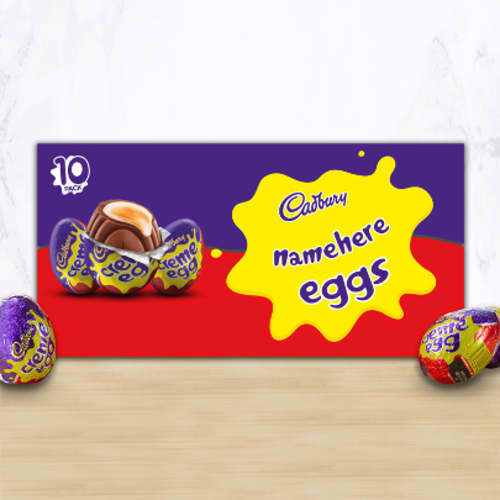 Custom Printed Cadbury Crème Egg Packs from Total Merchandise