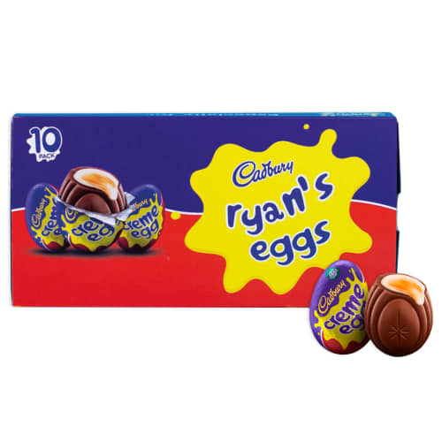 Branded Packs of Cadbury Crème Eggs Printed with Custom Text by Total Merchandise