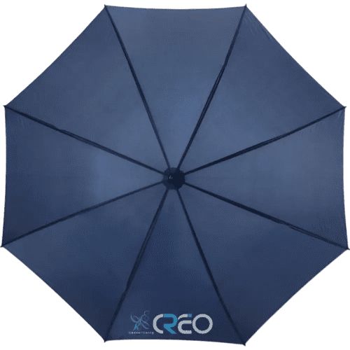 Branded 23" Auto Open Umbrellas with a printed design from Total Merchandise