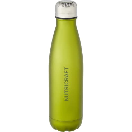 Lime Green Custom Branded Stainless Steel Bottles from Total Merchandise