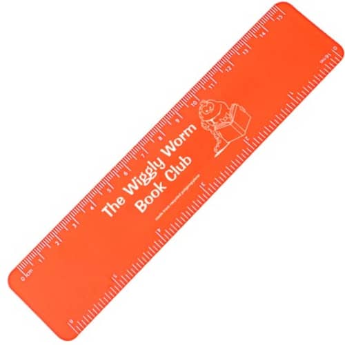 15cm Recycled Flexi Rulers in Orange