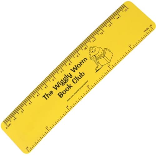 Printed rulers for school stationery