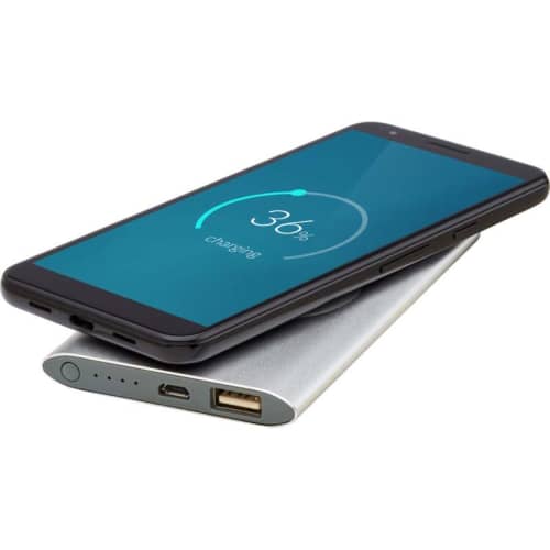 Logo branded Juice 4000mAh Wireless Powerbank available from Total Merchandise