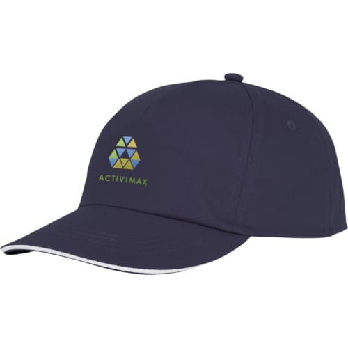 Promotional Styx 5 Panel Sandwich Cap with a design from Total Merchandise