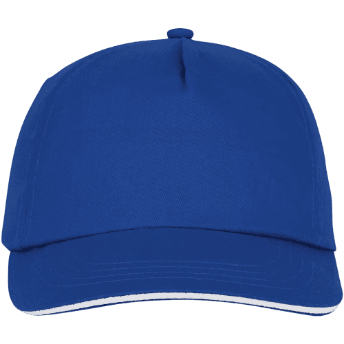 Promotional Styx 5 Panel Sandwich Cap with a design from Total Merchandise
