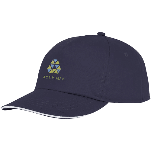 Promotional Styx 5 Panel Sandwich Cap with a design from Total Merchandise