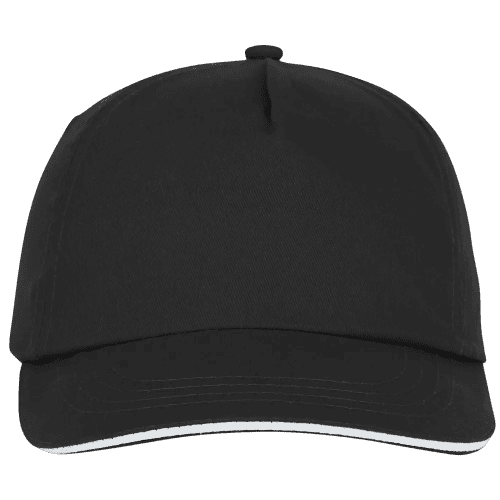 Logo Branded Styx 5 Panel Sandwich Cap with a design from Total Merchandise