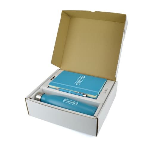 Personalisable Mole Mate Trio Gift Set in Cyan from Total Merchandise