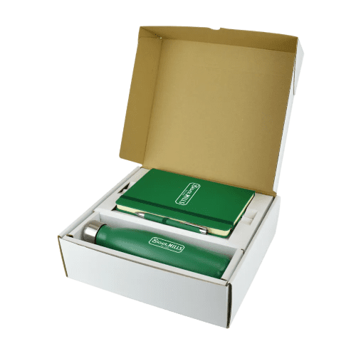 Logo Branded Mole Mate Trio Gift Set in Dark Green from Total Merchandise
