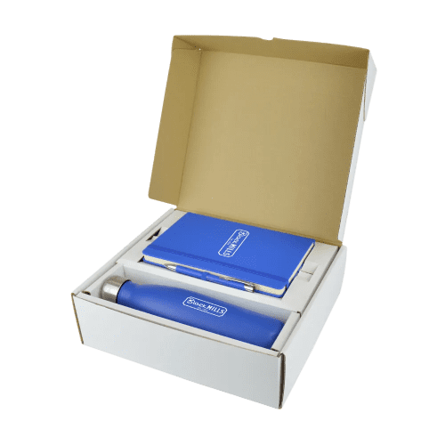 Logo Printed Mole Mate Trio Gift Set in Royal Blue from Total Merchandise