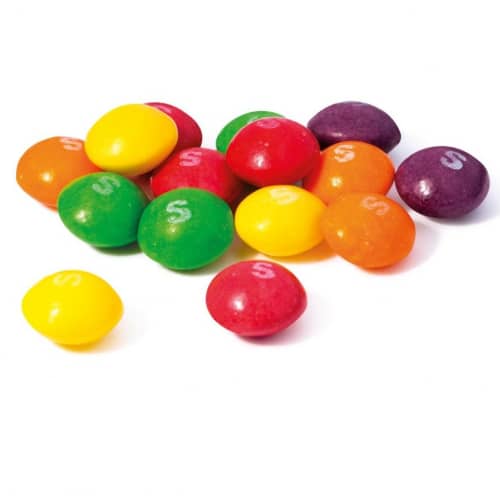 Company Eco Midi Skittles displaying their variety of flavours