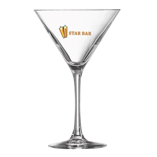 Promotional Cabernet Cocktail Glass  featuring spot colour print from Total Merchandise