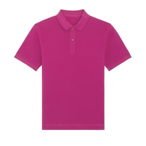 Coloured Stanley/Stella Prepster Unisex Short Sleeve Polo Shirts in Orchid