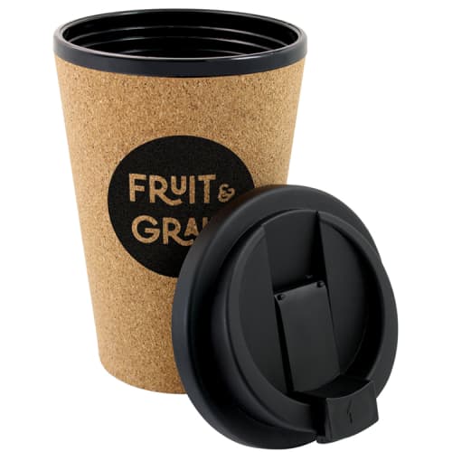 Cork Double Wall Travel Mug 350ml