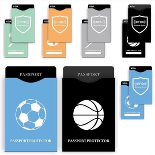 Examples for print designs for RFID Protective Passport Holder by Total Merchandise