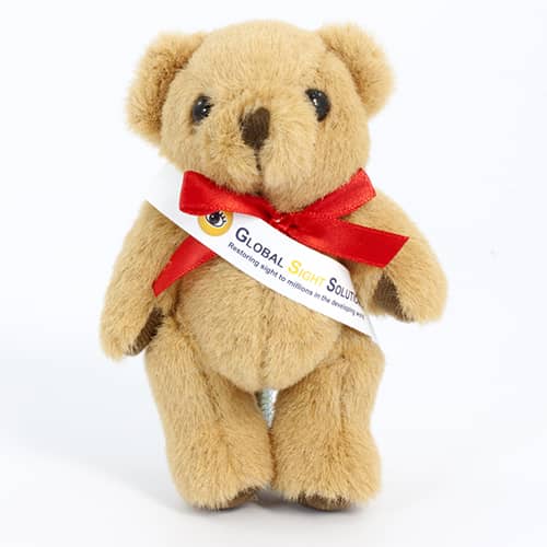 12.5cm Honey Jointed Bear