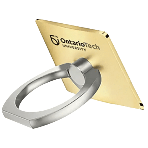 Mobile Phone Ring Stand in Gold